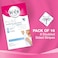 Veet Hair Removal Wax Strips for Sensitive Skin Underarms, 16 Strips