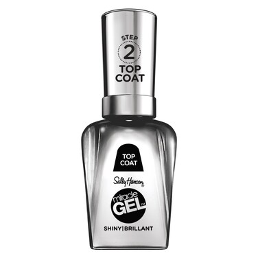 Sally Hansen Miracle Gel Top Coat, Shiny, 14.7ml