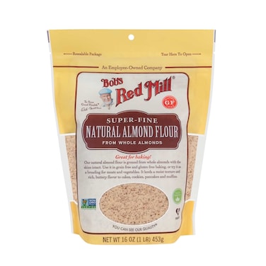Bob's Red Mill Super Fine Natural Almond Flour from Whole Almonds Gluten Free Non-GMO 453g