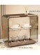 Make up Storage Organizer for Vanity,Large Capacity Skincare Organizers with Drawers and Makeup brush holders,Cosmetics Display Cases for Countertop,Dresser,Bathroom,Perfect Gifts for Women
