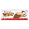 Kinder Cards Wafer Biscuits with Creamy Milk &amp; Cocoa Filling, Pack of 5, 10 Biscuits, 131g