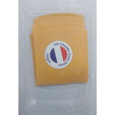 Adi Chedder Color Slices Cheese 150g