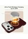 Mobcos iPhone 17 Pro Max Chex Plain Red Aramid Fiber Case, 1500D Fusion Weave, Ultra Slim Lightweight Magnetic Cover, MagSafe Compatible