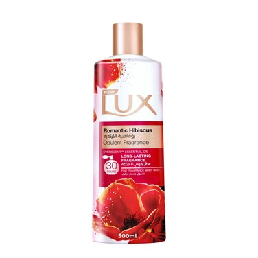 Lux Opulent Fragrance Body Wash  Romantic Hibiscus  500ml