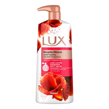 Lux Opulent Fragrance  Body Wash  Romantic Hibiscus  700ml