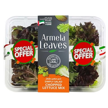 Chopped Lettuce Mix 100g +100g