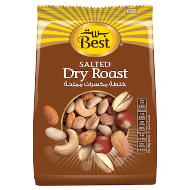 Best Salted Dry Roast Mix Nuts, 375g