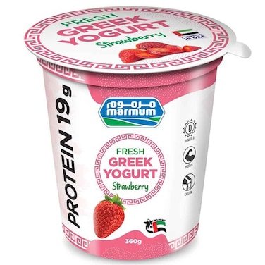 Marmum Fresh Greek Yogurt Strawberry, 360g