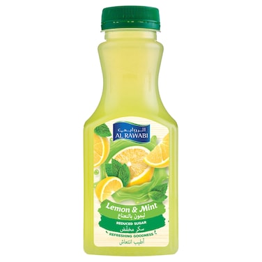 Al Rawabi Lemon and Mint Juice, 350ml