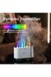 3D flame-effect aroma diffuser &amp; cool mist humidifier&mdash;LED fire lamp creates a cozy, soothing vibe.