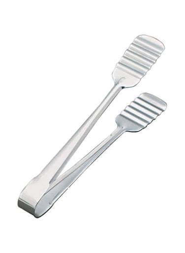 Garden Of Arts 9 Inch long buffet Salad server Roti Chapati Tong Chimta made of S304 Stainless Steel sturdy and strong with good grip for cakes too