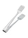 Garden Of Arts 9 Inch long buffet Salad server Roti Chapati Tong Chimta made of S304 Stainless Steel sturdy and strong with good grip for cakes too