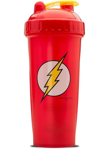 GNC Perfectshaker Hero Series Nutrition Shaker Bottle, Flash