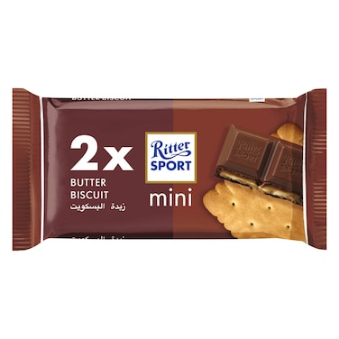 Ritter Sport Mini 2x Butter Biscuit Chocolate 33.34g