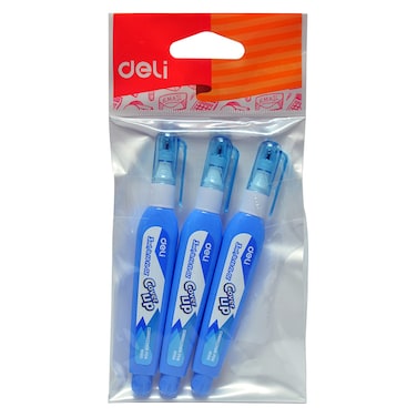 Deli Cover Up Correction Pen 3ml 3 PCS