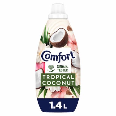 Comfort Concentrate Fabric Softener, Tropical Coconut, 1.4L