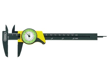 General Tools 142 6" English & Metric Plastic Dial Caliper