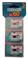 Maxell Micro Cassettes (Pack of 3)