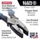 Klein Tools Side Cutter Linemans Pliers, High Leverage 23 cm Pliers Cut ACSR, Screws, Nails, Wire J2000-9NE, Black