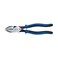 Klein Tools Side Cutter Linemans Pliers, High Leverage 23 cm Pliers Cut ACSR, Screws, Nails, Wire J2000-9NE, Black