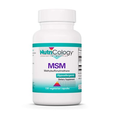Allergy Research Group Nutricology MSM, Vegicaps, 150-Count
