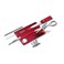 Victorinox Swiss Card Lite, Made Pocket Tool, 13 Functions, Led, Magnifier, Red Transparent