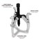Performance Tool W135P 3-Inch 3-Jaw Gear Puller