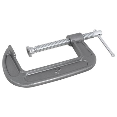 Performance Tool W207C "C" Clamp, 4", Malleable Iron