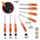 Performance Tool W941 8-Piece Specialty Pick/Driver Set, Precision Pick &amp; Hook Set with Scraper