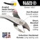 Klein Tools D238-8 Pliers, Diagonal Cutting Pliers with Angled Head, Short Jaws and High-Leverage Design, 8-Inch