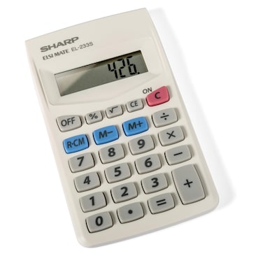 Sharp EL233SB Standard Function Calculator