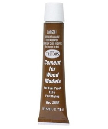 Testors Fast Drying Wood Cement