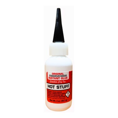 Satellite City Hot Stuff Thin Instant CA Glue, 2oz HS-4