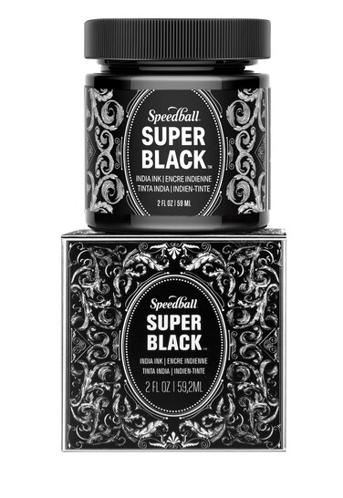 Speedball Super Black India Ink, 2-Ounce