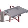 DMI Folding Walker Tray with Cup Holders, Grey