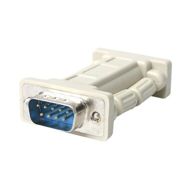 StarTech NM9MF DB9 RS232 Serial Null Modem Adapter, Null Modem Adapter, DB-9 (M) to DB-9 (F)