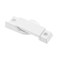 Prime-Line F 2590 Sash Lock for Vertical and Horizontal Sliding Windows &ndash; Replace Broken Sash Locks for Additional Home Security, 2-1/4&rdquo; Mounting Hole Centers, White Diecast (Single Pack)