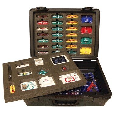 Snap Circuits Extreme SC-750R Electronics Exploration Kit + Student Training Program with Student Study Guide   Perfect for STEM Curriculum