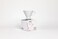 Hario V60 Ceramic Coffee Dripper Pour Over Cone Maker Size 02, White
