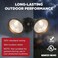 NUVO SF77/495 Two Light Outdoor Wall Mount, 2, Bronze/Dark