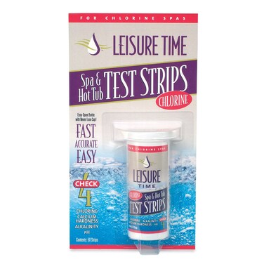 LEISURE TIME Spa Test Chlorine Spa Test Strips 50 count (45010A)