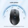 TECKNET Bluetooth Mouse, 4800 DPI Wireless Mouse, 2-Year Battery 6 Adjustable DPI, 6 Buttons Compatible with Laptop/Windows/Computer - Dark Grey