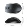TECKNET Bluetooth Mouse, 4800 DPI Wireless Mouse, 2-Year Battery 6 Adjustable DPI, 6 Buttons Compatible with Laptop/Windows/Computer - Dark Grey