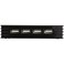 StarTech 4 Port Compact Black USB 2.0 Hub - 4-Port USB Hub - Portable USB 2.0 Hub - Includes Optional Power Adapter