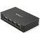StarTech 4 Port Compact Black USB 2.0 Hub - 4-Port USB Hub - Portable USB 2.0 Hub - Includes Optional Power Adapter