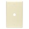 Leviton 80513-I IV WP 1G TEL/CABLE,312 HOLE MIDWAY SIZE
