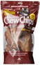 The Rawhide Express Beef hide Chew Chips Beef Flavored (Grea