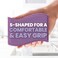 3M 202 Stay-Clean Scrubber Pad, 2-Pk. Quantity 12