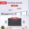 Pyle In-Wall/In-Ceiling Dual 5.25'' Enclosed Speaker Systems, 2-Way Flush Mount Stereo Speakers (Pair)