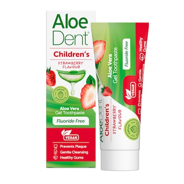 Aloe Dent Children's Fluoride Free Toothpaste